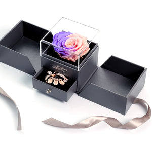 Open image in slideshow, Purple &amp; Pink Rose Box
